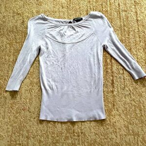 White House Black Market Small 3/4 Sleeve Blouse
